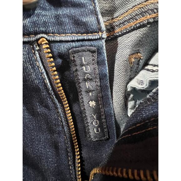 Lucky Brand Sweet Straight Jeans Women’s 26 Ankle Super Stretch FAULTLESS NWT - Picture 7 of 13